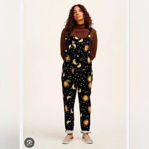 Lucy & Yak Celestial Corduroy Overalls Size 10R